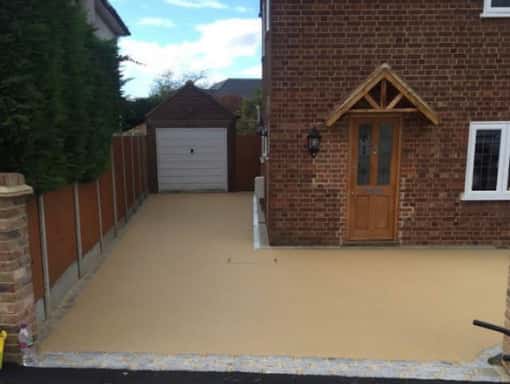 This is a photo of a Resin bound drive carried out in a district of Bolton. All works done by Resin Driveways Bolton
