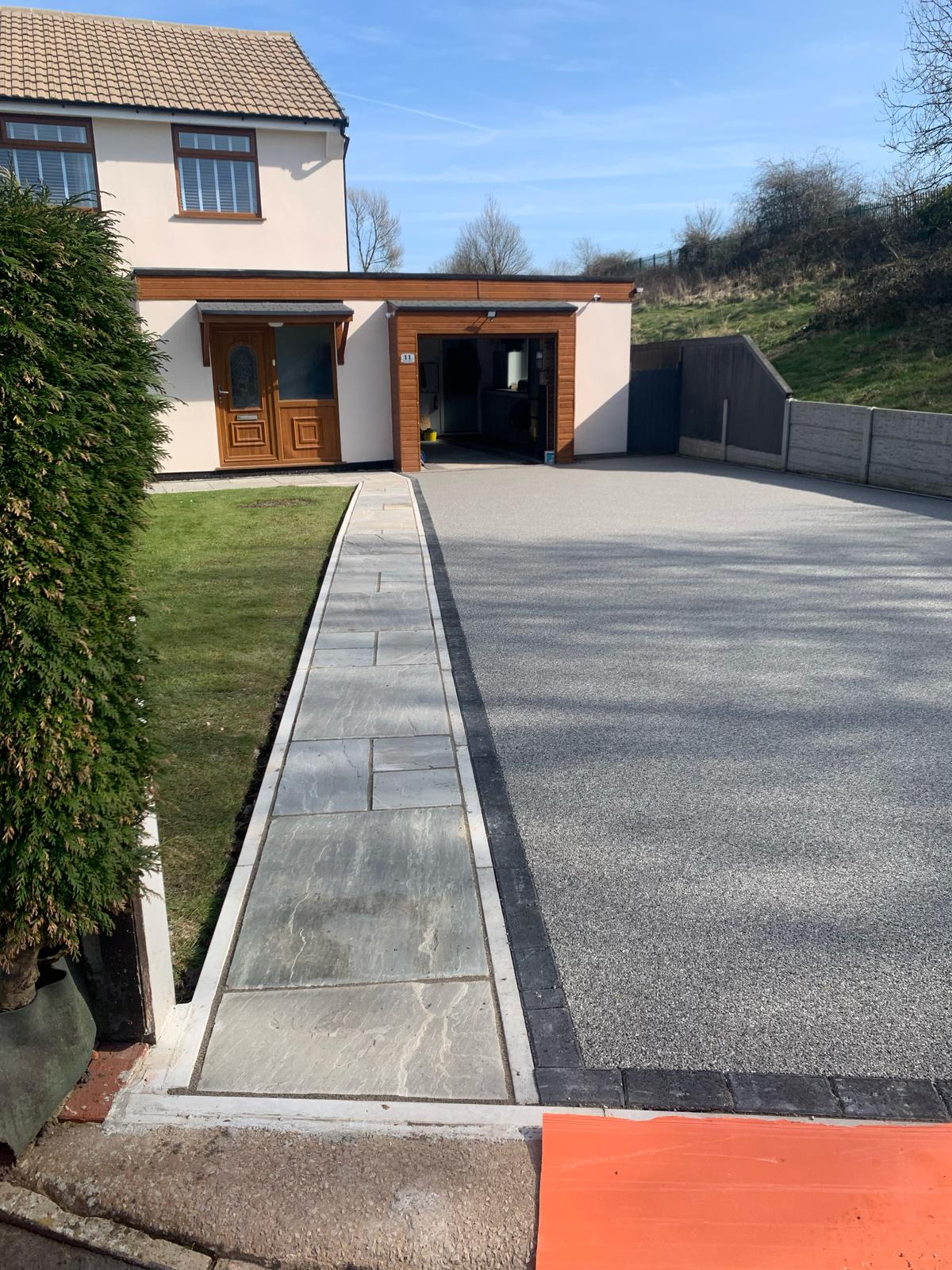 This is a photo of a Resin Bound Driveway installed by Resin Driveways Bolton This is a photo of a Resin Bound Driveway installed by Resin Driveways Bolton